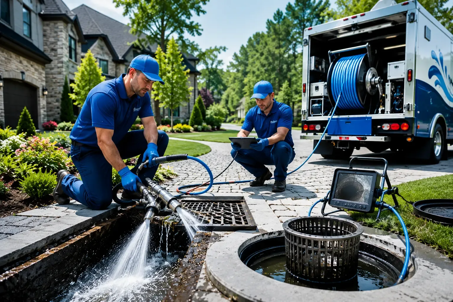 Local outdoor drain cleaning professionals in Oldenburg, IN